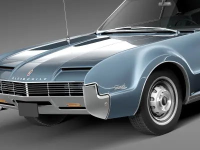Oldsmobile Tornado 1966 3D model
