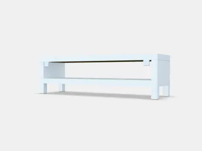 LACK TV bench Low-poly 3D model