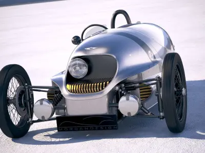 Morgan 3 Wheeler EV3 2018 3D model