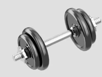 Dumbbell stand Free 3D model