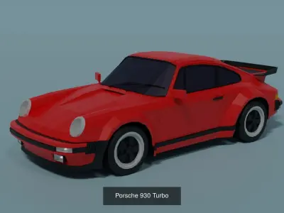 Low Poly Cars Pack