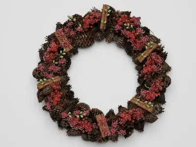 Christams Venok 3D model