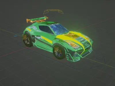 car takumi rx 3D model