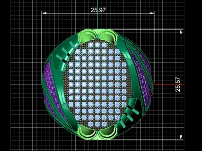 NEO MAN RING MODEL49 3D print model