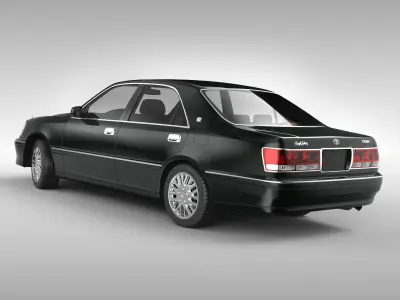 Toyota Crown 1999 - 2005 3D model