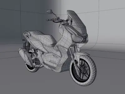 Honda ADV150 3D model
