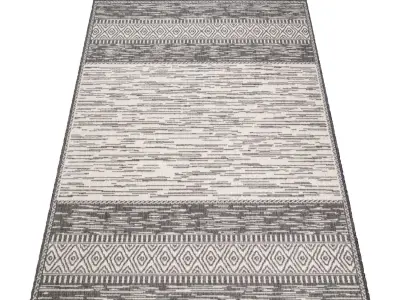 Rug Set 1596 3D model