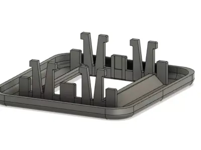  Car Peugeot 307 SW Seat Belt Cap 3D print model