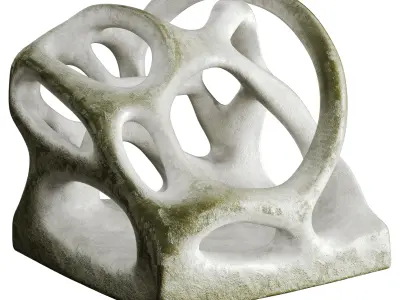 Sculpture Low-poly 3D model