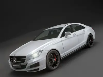 Mercedes Benz CLS 2012 Brabus 2 3D model
