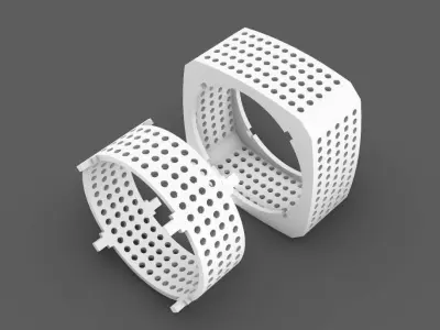 Minimalistic ring V2 3D print model