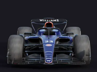 F1 Williams FW46 2024 3D model