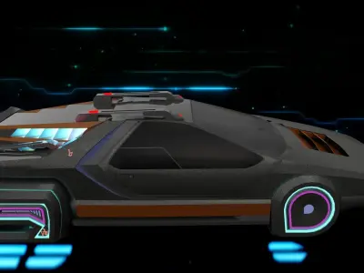 Alfa Romeo Carabo 1968-2045 Varlkiria Upgrade 3D model