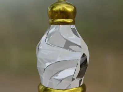 Potion glass Free 3D model