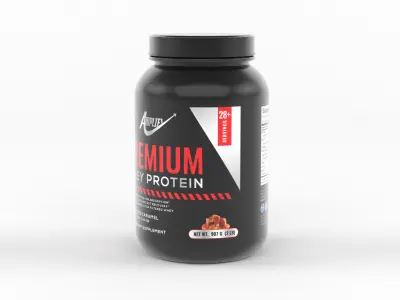 Protein Powder 3D model