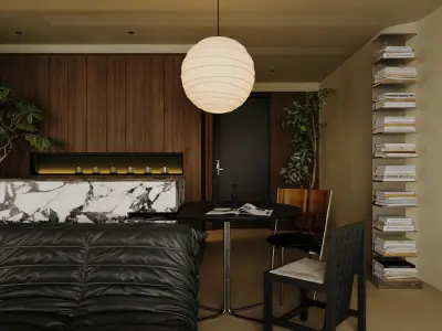 3D models of interior design in medieval style apartments 3D model