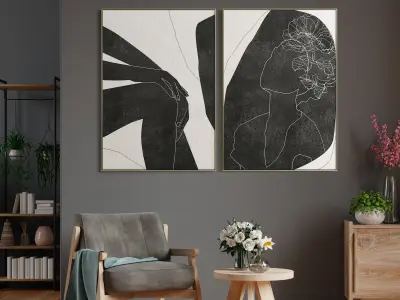 Photo Frame 165 Low-poly 3D model