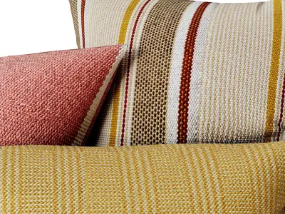 Pillows Set 3D model