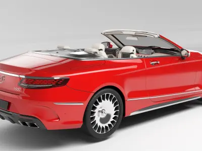 Mercedes Maybach Coupe Cabriolet 2020 3D model