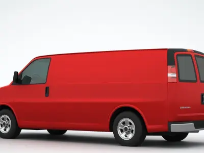 GMC Savana Van 3D model