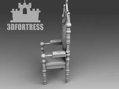 Chair guest 3D print model
