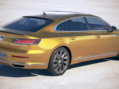Volkswagen Aerton R-line 2018 3D model