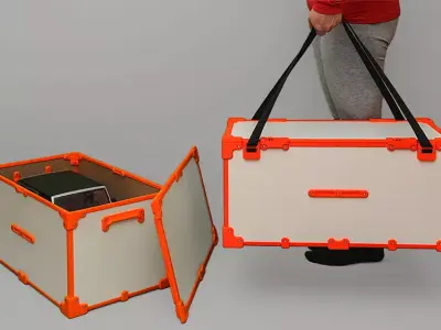 Variable Storage Stackable Box 3D print model