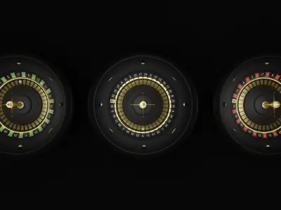 Roulette Wheel 3D model