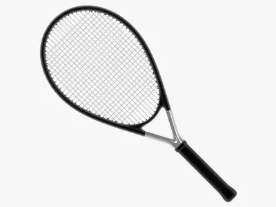 Tennis Racquet 3D model
