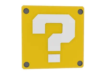 Mariobros Cube Low-poly 3D model