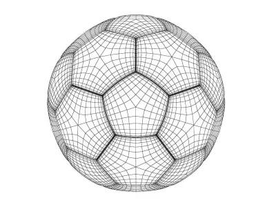 Soccer Ball 02 3D model