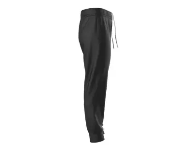 male sweat pants sport pants nike model  Low-poly 3D model