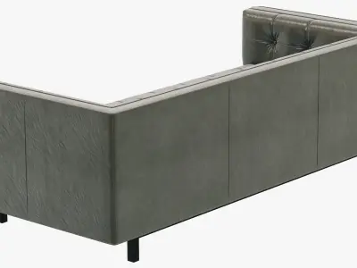 Restoration Hardware Madison Leather Sofa 3D model