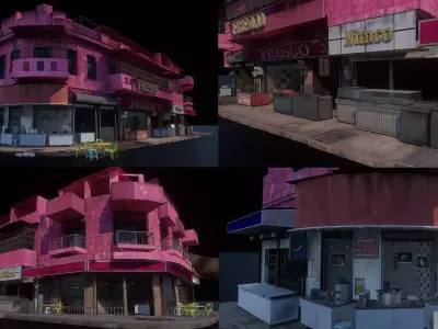 FRESCO BUILDING 3D model