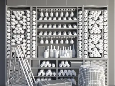 Wine Cellar 3D model