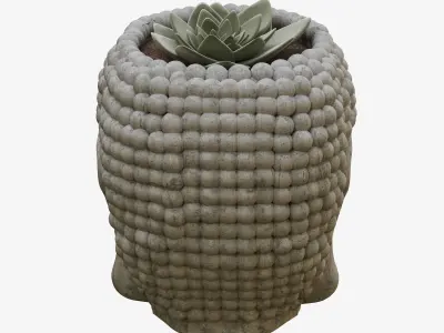 Buddha head  3D model