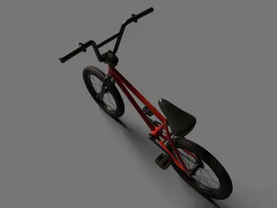 Freestyle BMX  3D model