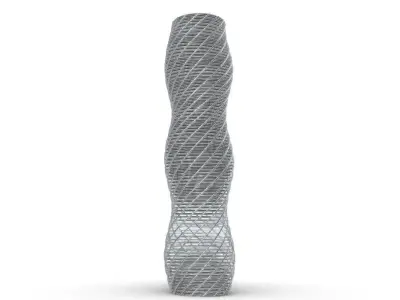 Twisted Skyscrapers Grasshopper script 3D model