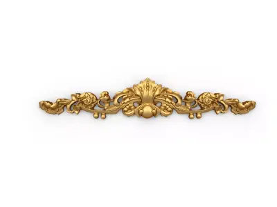 Classic decor ornament 43 3D print model