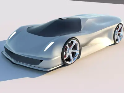 2023 Alpha A99R Model Low-poly 3D model