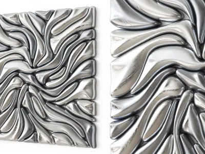 Abstract sculpture by Dan Nuge Nguyen 3D model