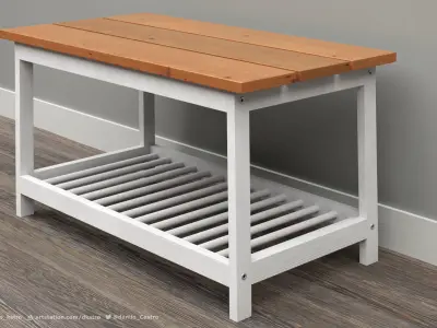 Shoe Rack - 4k Textures 3D model