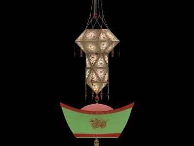 Chinese lantern 3D model