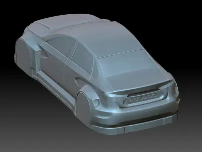 Lada Vesta 3D print model
