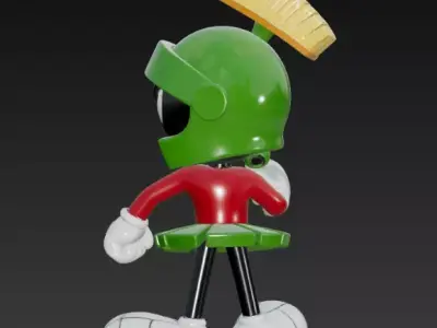 Marvin the Martian 3D print model