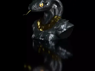 Snake Apophis God   3D print model