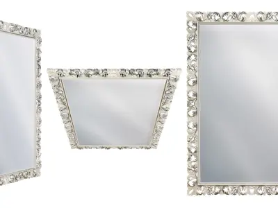 Classic mirror 006 3D model