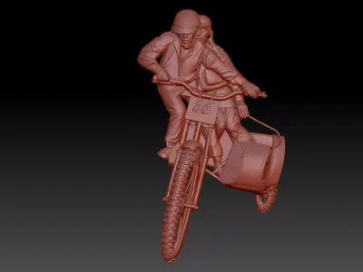 motorcycle 3D print model buy