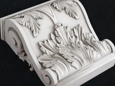 Bracket kronstaein Furniture Corbet 1 3D print model