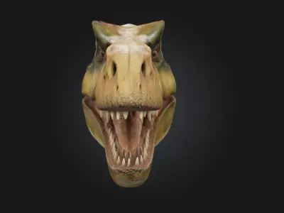 Tyrant Lizard King  Ferocious Dinosaur Model 3D model